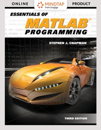 Cover image: MindTap Engineering for Chapman's Essentials of MATLAB Programming, 3rd Edition, [Instant Access], 1 term (6 months) 3rd edition 9781305970861
