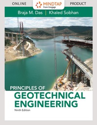 Cover image: MindTap Engineering for Das/Sobhan's Principles of Geotechnical Engineering 9th edition 9781305971233