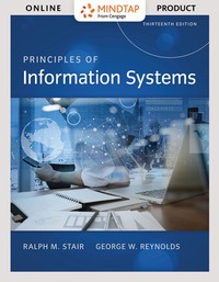 Cover image: MindTap MIS for Stair/Reynolds’ Principles of Information Systems 13th edition 9781305971868