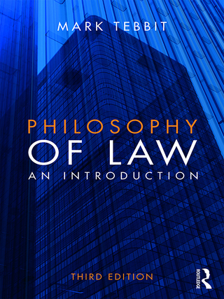 Cover image: Philosophy of Law 3rd edition 9780415827454