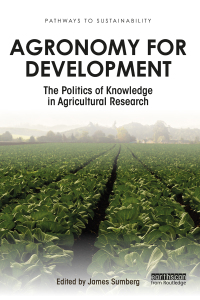 Titelbild: Agronomy for Development 1st edition 9781138240315
