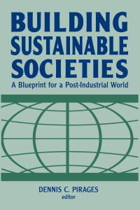 Cover image: Building Sustainable Societies: A Blueprint for a Post-industrial World 1st edition 9781563247392