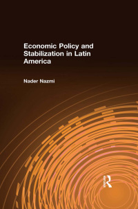 Cover image: Economic Policy and Stabilization in Latin America 1st edition 9781563245831