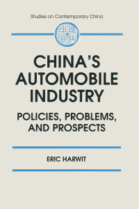 Immagine di copertina: China's Automobile Industry 1st edition 9781563244414