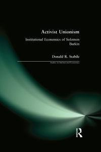 Cover image: Activist Unionism 1st edition 9781563242922