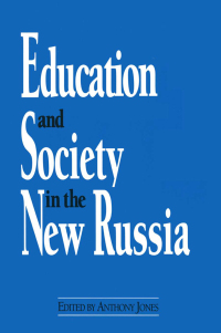 Imagen de portada: Education and Society in the New Russia 1st edition 9781563242090