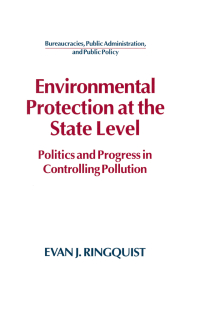 Imagen de portada: Environmental Protection at the State Level 1st edition 9781563242038