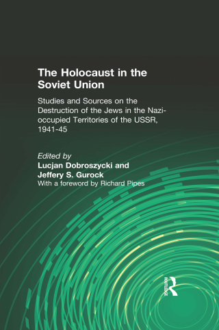 Imagen de portada: The Holocaust in the Soviet Union 1st edition 9781563241741