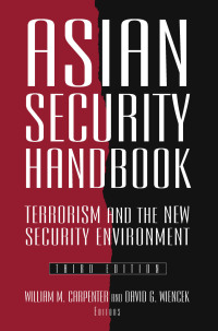 Cover image: Asian Security Handbook 3rd edition 9780765615527