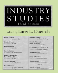 Imagen de portada: Industry Studies 3rd edition 9780765609649