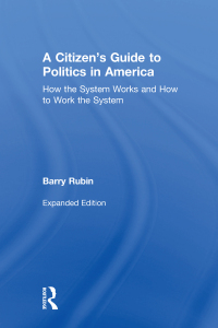 Imagen de portada: A Citizen's Guide to Politics in America 2nd edition 9780765606280