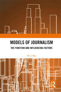 Cover image: Models of Journalism 1st edition 9781032178783