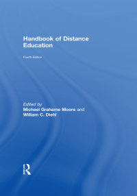 Cover image: Handbook of Distance Education 4th edition 9781138238992
