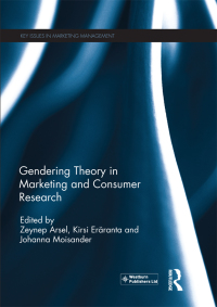 Cover image: Gendering Theory in Marketing and Consumer Research 1st edition 9781138237087