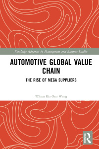 Cover image: Automotive Global Value Chain 1st edition 9780367374723