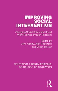 Imagen de portada: Improving Social Intervention 1st edition 9781138236783