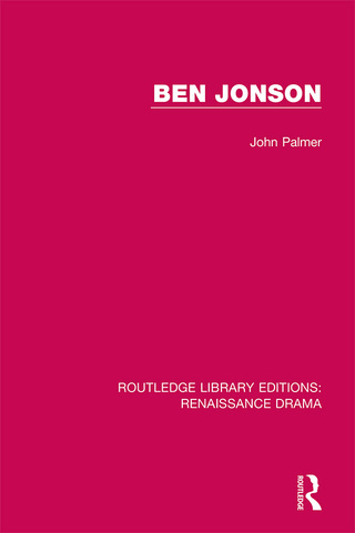 Imagen de portada: Ben Jonson 1st edition 9781138236462