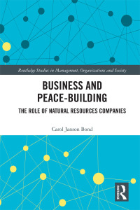 表紙画像: Business and Peace-Building 1st edition 9781138236387