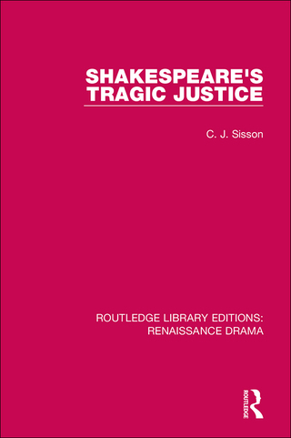 Cover image: Shakespeare's Tragic Justice 1st edition 9781138234628
