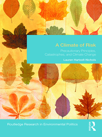 Imagen de portada: A Climate of Risk 1st edition 9780367371760