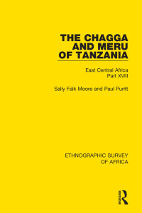 Immagine di copertina: The Chagga and Meru of Tanzania 1st edition 9781138233539