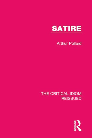 Imagen de portada: Satire 1st edition 9781138231924