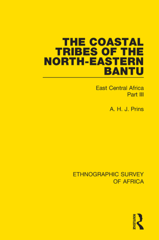 Imagen de portada: The Coastal Tribes of the North-Eastern Bantu (Pokomo, Nyika, Teita) 1st edition 9781138231931