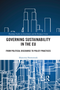 Omslagafbeelding: Governing Sustainability in the EU 1st edition 9781138231559