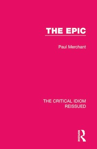 Cover image: The Epic 1st edition 9781032031507