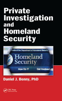 Imagen de portada: Private Investigation and Homeland Security 1st edition 9781498773973