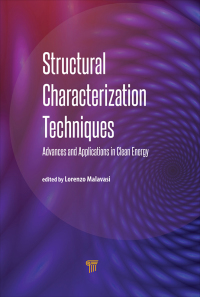 Cover image: Structural Characterization Techniques 1st edition 9789814669344