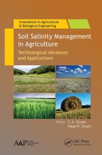 Imagen de portada: Soil Salinity Management in Agriculture 1st edition 9781771884433