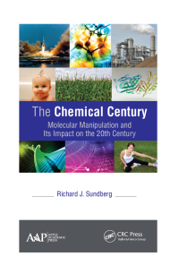 Imagen de portada: The Chemical Century 1st edition 9781771883665