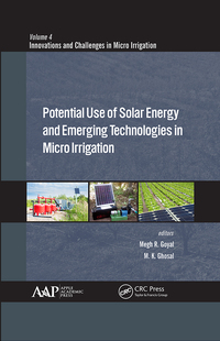 Cover image: Potential Use of Solar Energy and Emerging Technologies in Micro Irrigation 1st edition 9781771883641