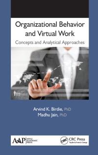 Immagine di copertina: Organizational Behavior and Virtual Work 1st edition 9781771882835