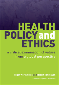 Cover image: Health Policy and Ethics 1st edition 9781846193101