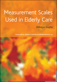 Cover image: Measurement Scales Used in Elderly Care 1st edition 9781846192661