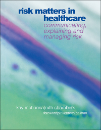 صورة الغلاف: Risk Matters in Healthcare 1st edition 9781138444201