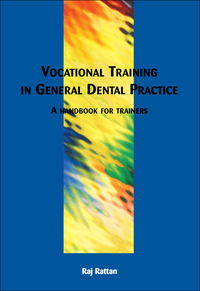 Cover image: Vocational Training in General Dental Practice 1st edition 9781857752328