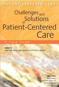 Imagen de portada: Challenges and Solutions in Patient-Centered Care 1st edition 9781138431324