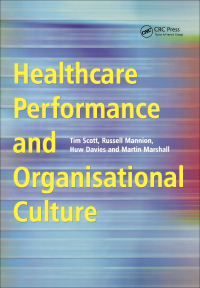 Imagen de portada: Healthcare Performance and Organisational Culture 1st edition 9781138443860