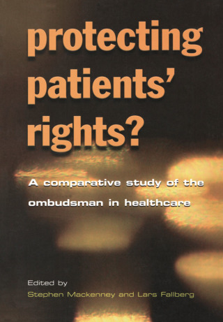 Imagen de portada: Protecting Patients' Rights 1st edition 9781857758702