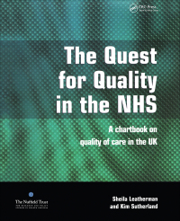 Imagen de portada: The Quest for Quality in the NHS 1st edition 9781857757903