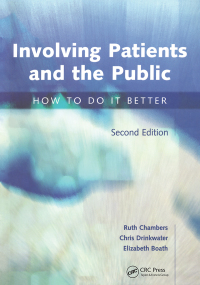 صورة الغلاف: Involving Patients and the Public 1st edition 9781857759945