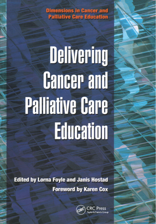 Cover image: Delivering Cancer and Palliative Care Education 1st edition 9781857759785