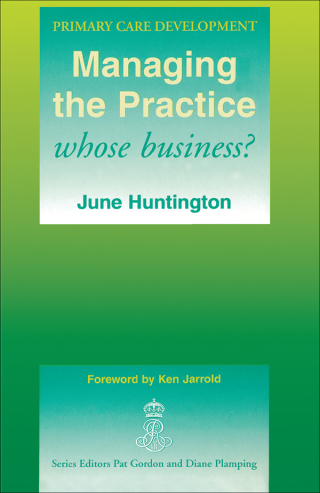 Imagen de portada: Managing the Practice 1st edition 9781857750539