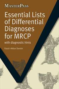 Omslagafbeelding: Essential Lists of Differential Diagnoses for MRCP 1st edition 9781846194214