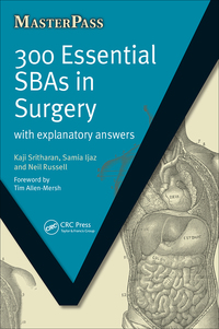 Imagen de portada: 300 Essential SBAs in Surgery 1st edition 9781138450257