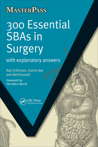 صورة الغلاف: 300 Essential SBAs in Surgery 1st edition 9781846192906