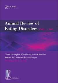 Cover image: Annual Review of Eating Disorders 1st edition 9781846191756